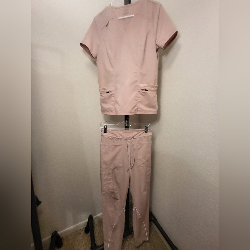 Scrub Top & 2 Bottoms